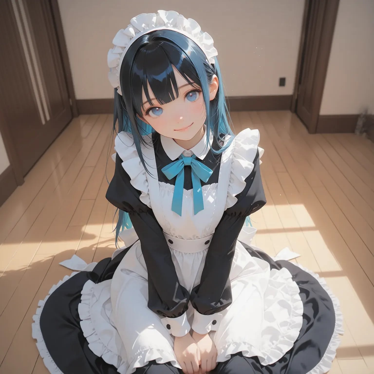 「起きてください。ご主人様」 | の人気AIイラスト・グラビア