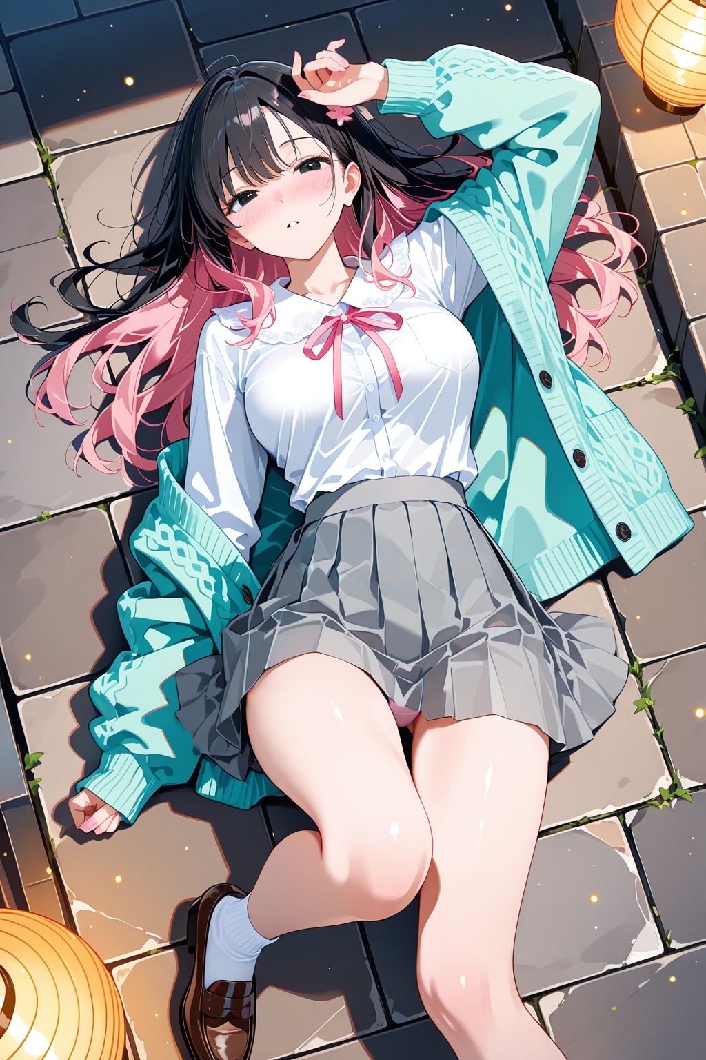 疲れたぁ♡　ちっとだけ休憩しよっ
