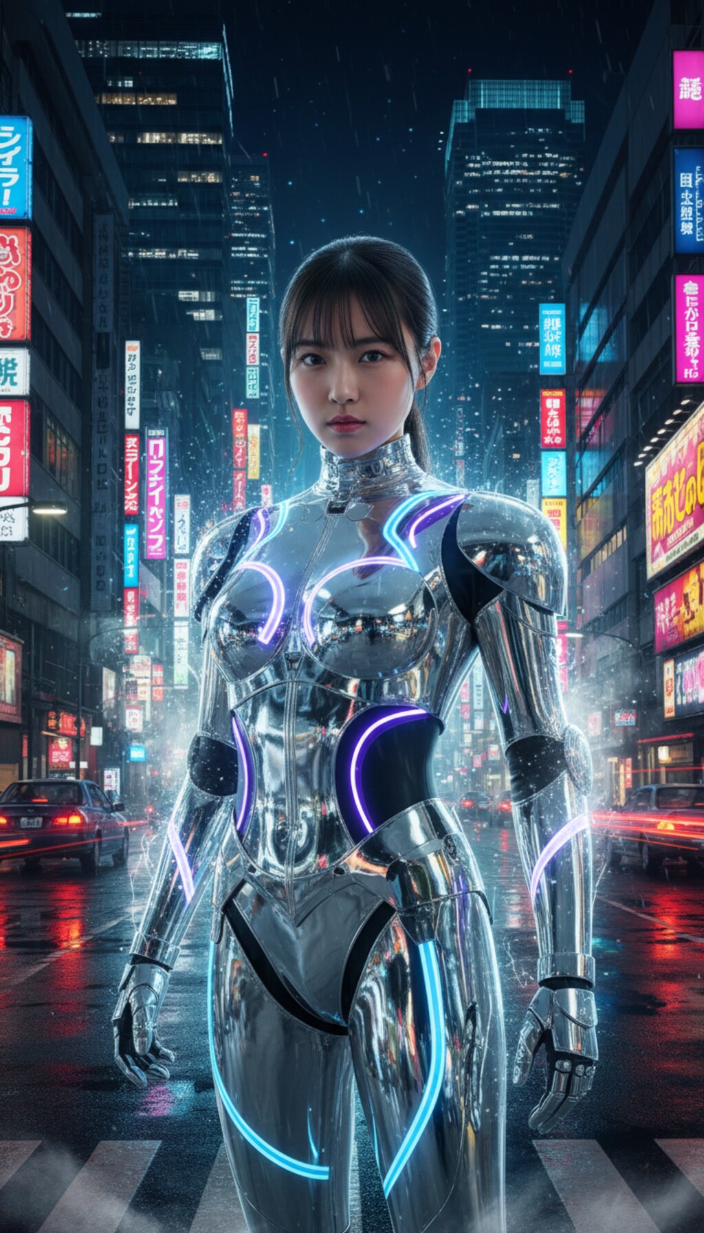 宇宙刑事風な女性