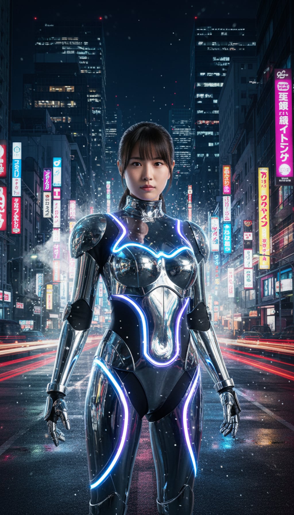 宇宙刑事風な女性