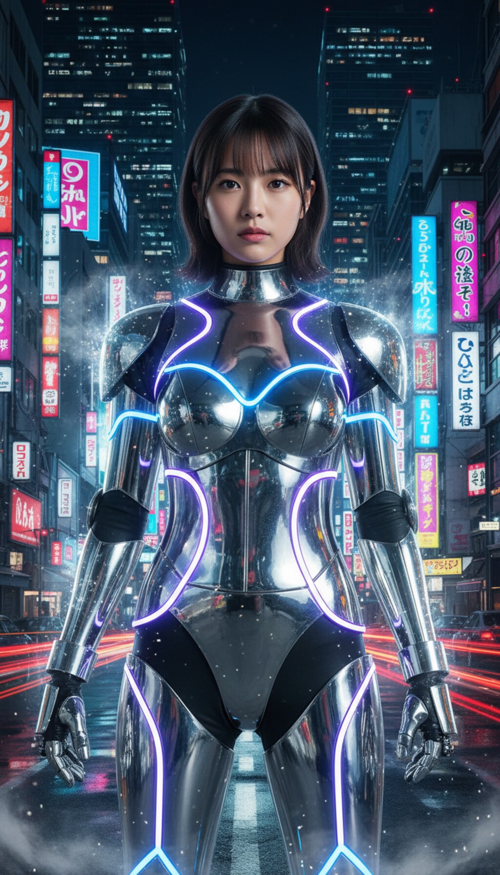 宇宙刑事風な女性