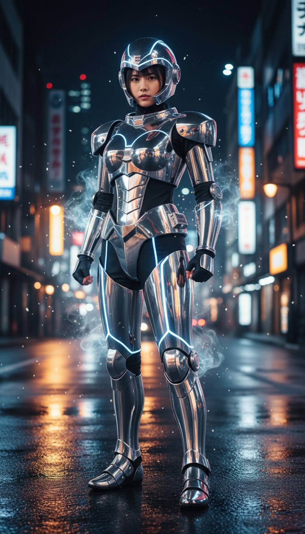 宇宙刑事風な女性