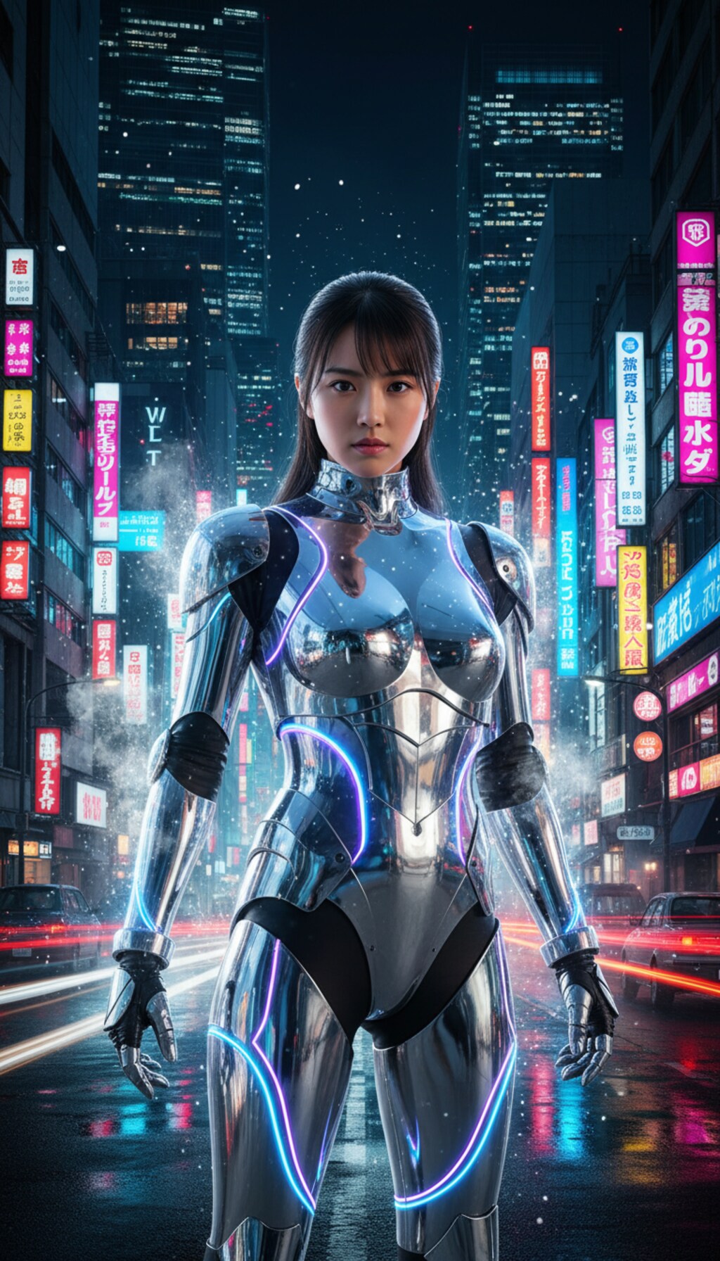 宇宙刑事風な女性