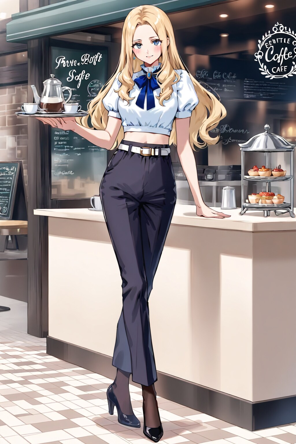 かっこかわいいフランス令嬢エミリー・シーニュのフレンチカフェ経営