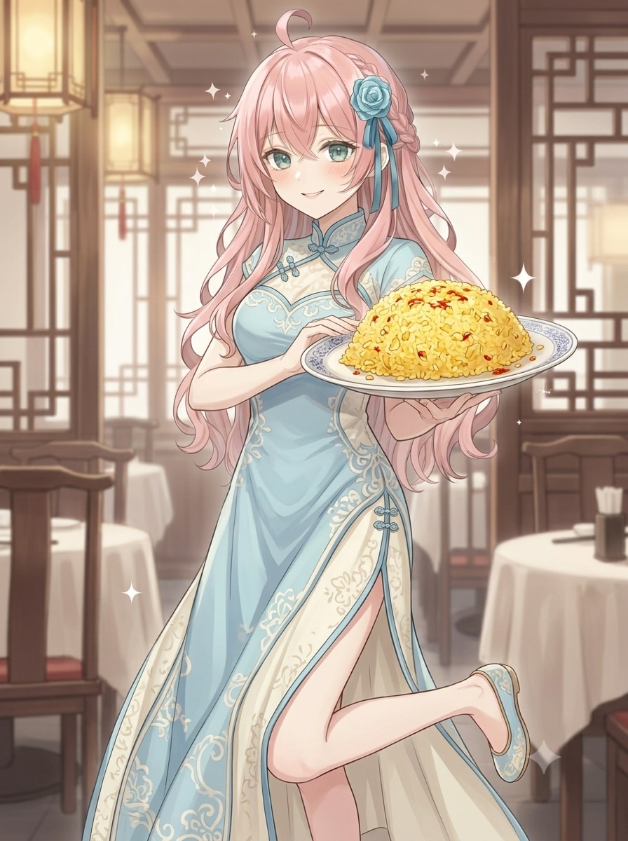 お待たせしました！卵炒飯ですー！！ｂｙこまの