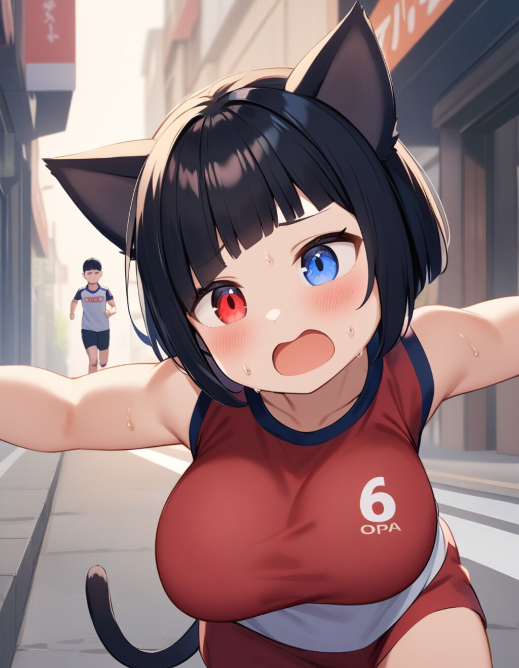 4月の通りすがりの迷子猫②