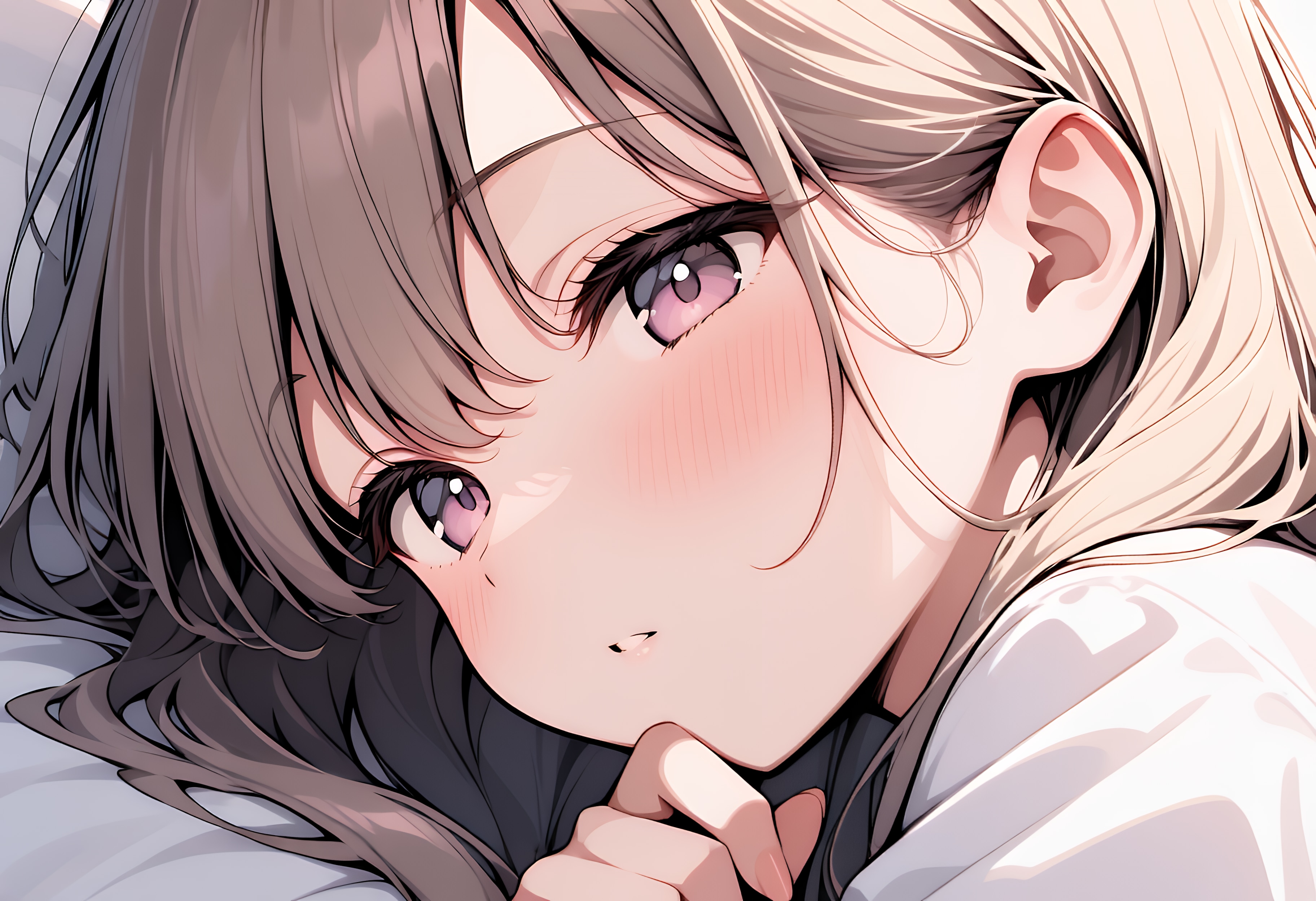どこ見てるの？