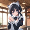 猫耳メイドカフェ① 2枚目