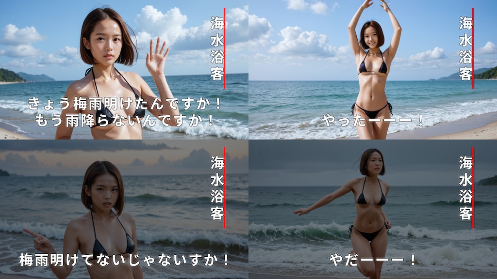 梅雨明けたんですか？