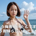 梅雨明けたんですか？ 2枚目