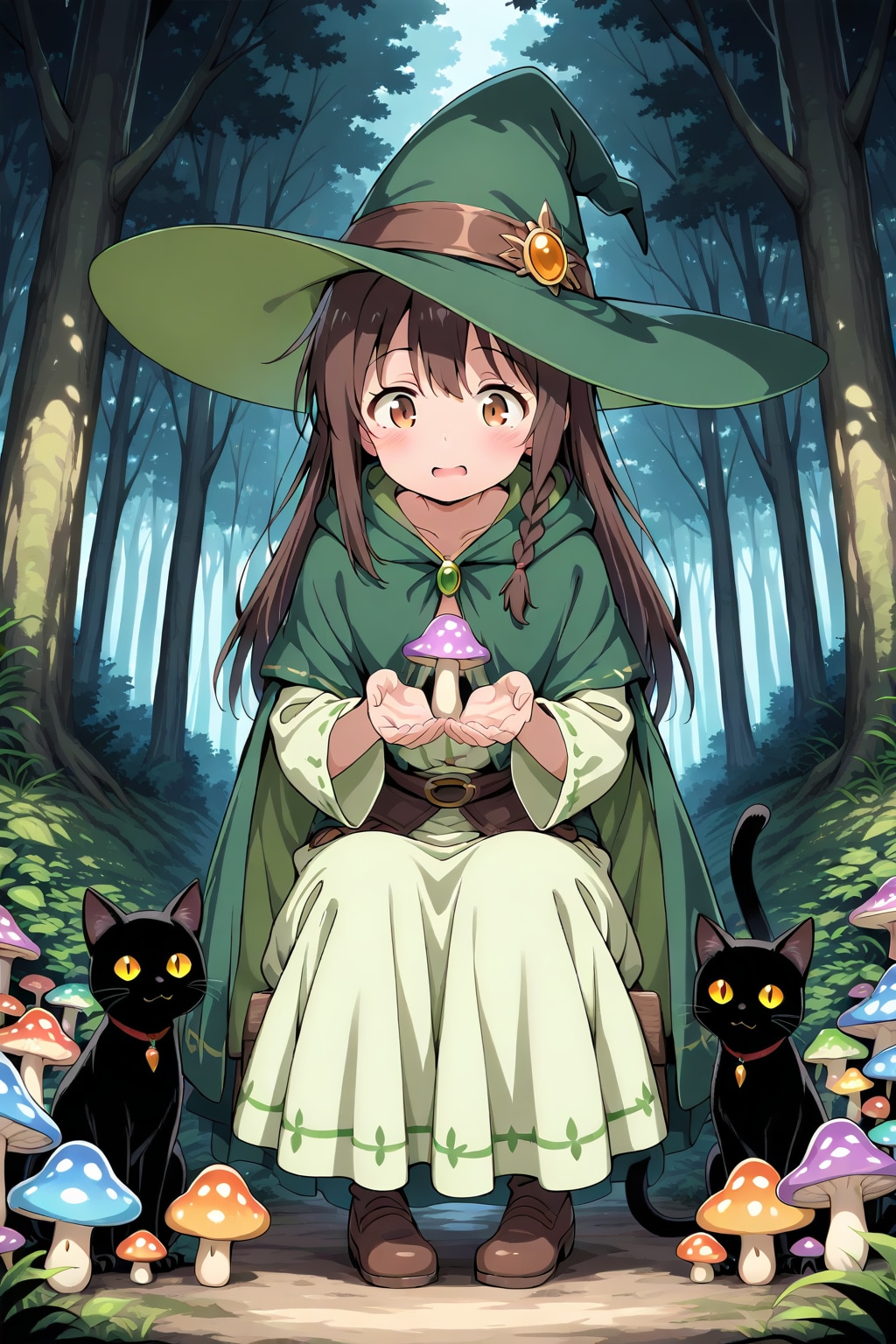 キノコの森の魔女