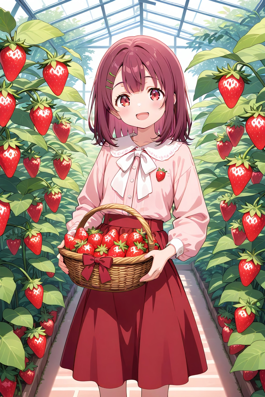 いちごちゃん🍓✨２１ | の人気AIイラスト・グラビア