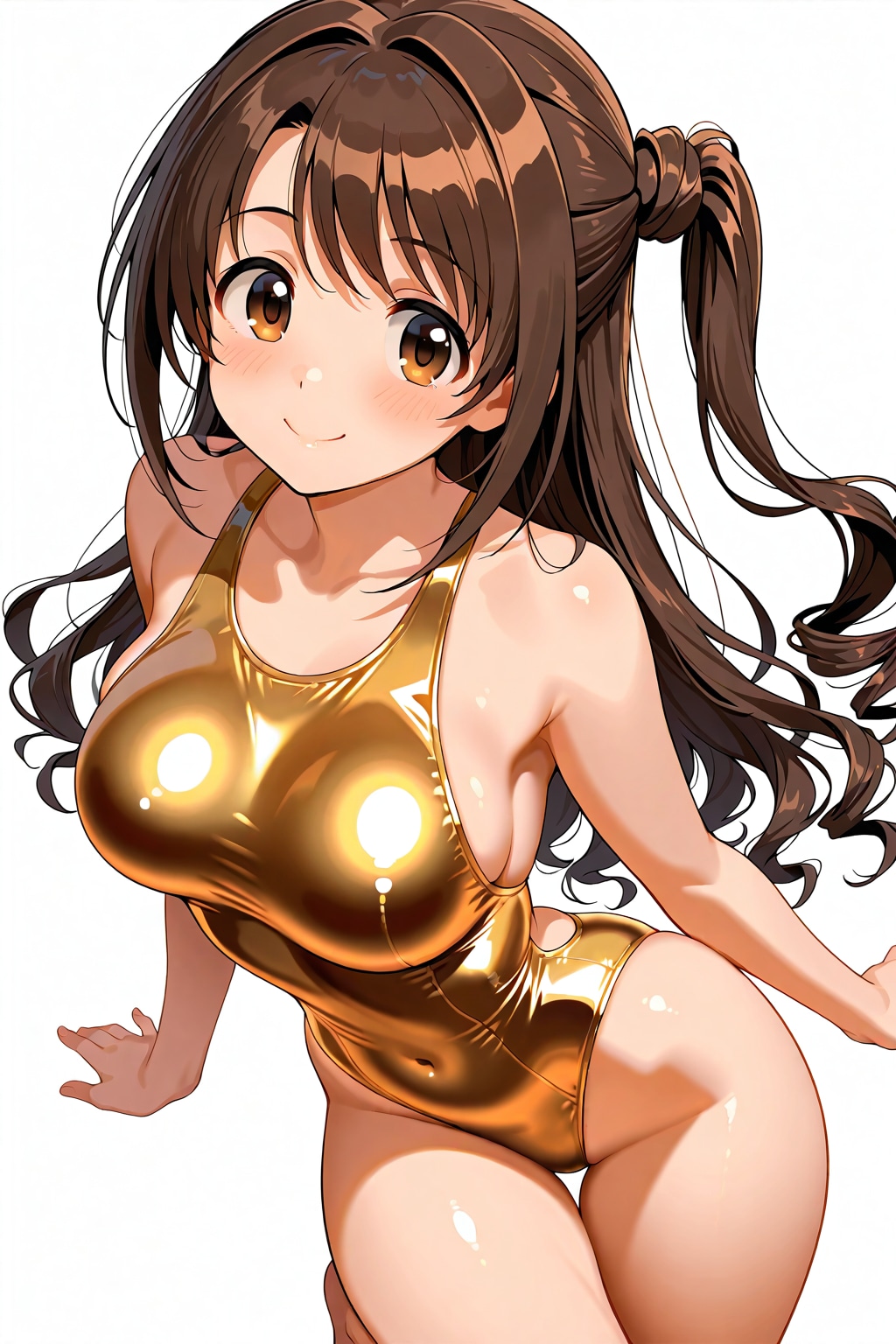 LILYさんでしまむー競泳水着