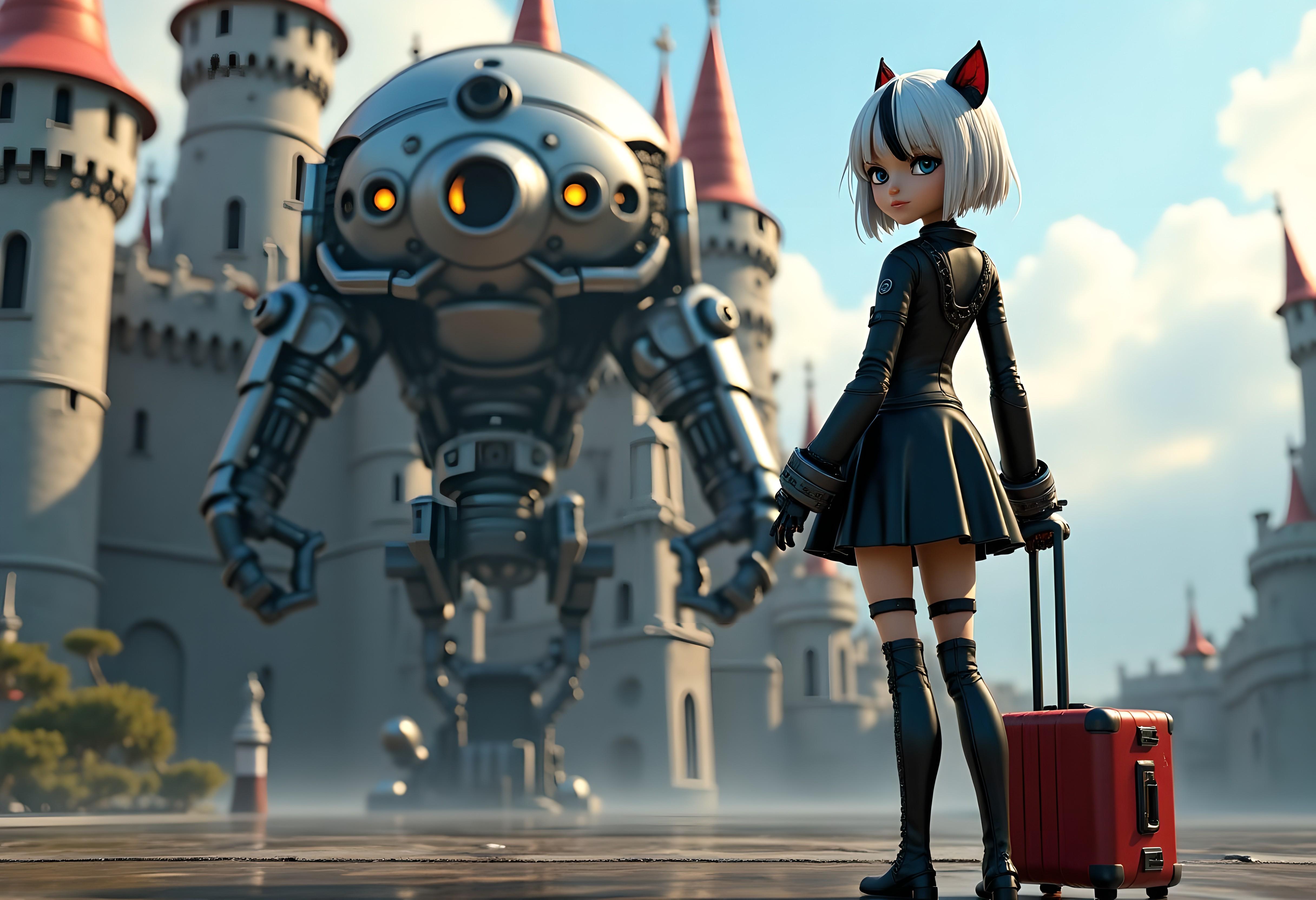 メカ娘1867号 | の人気AIイラスト・グラビア