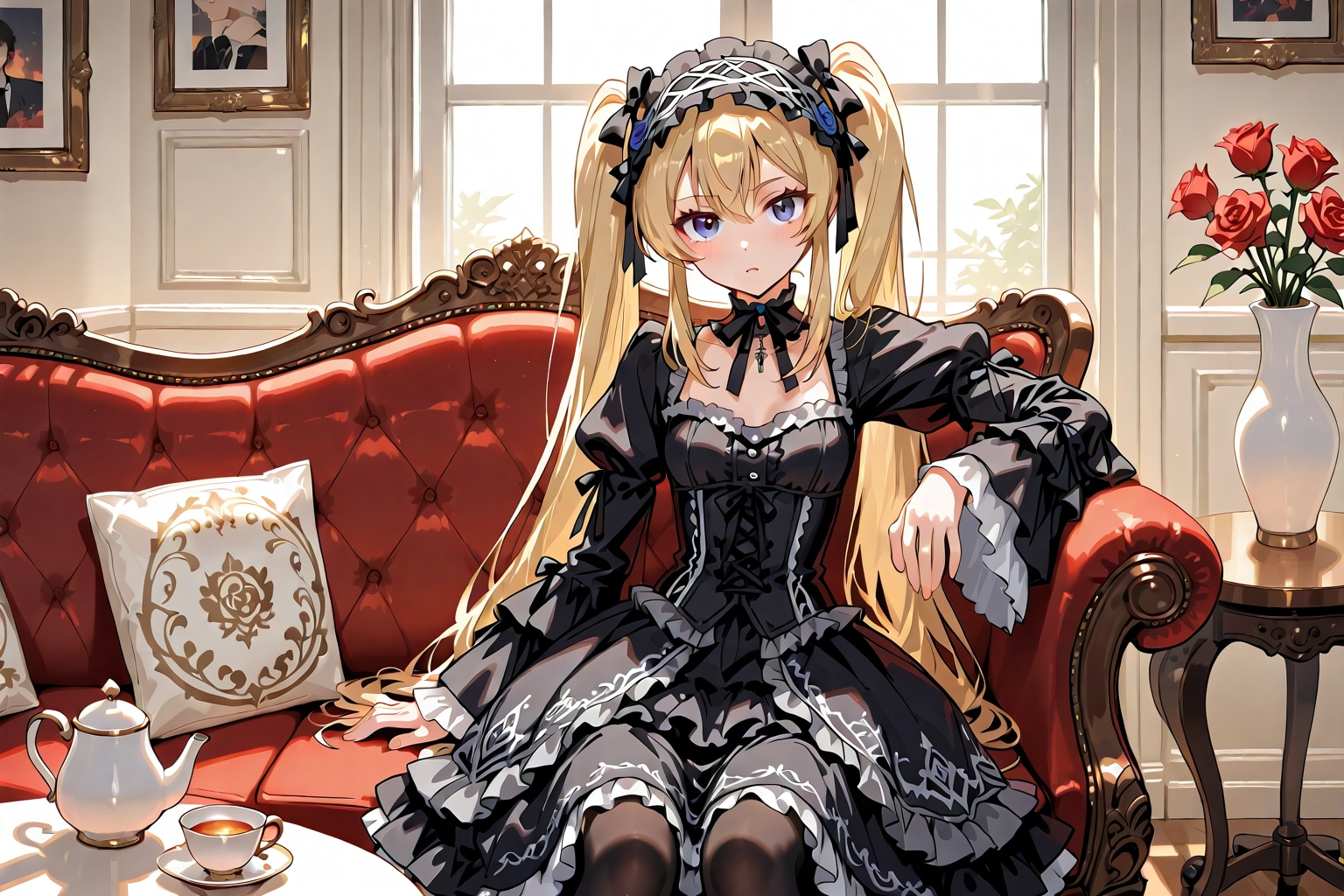 ゴスロリ少女 | の人気AIイラスト・グラビア