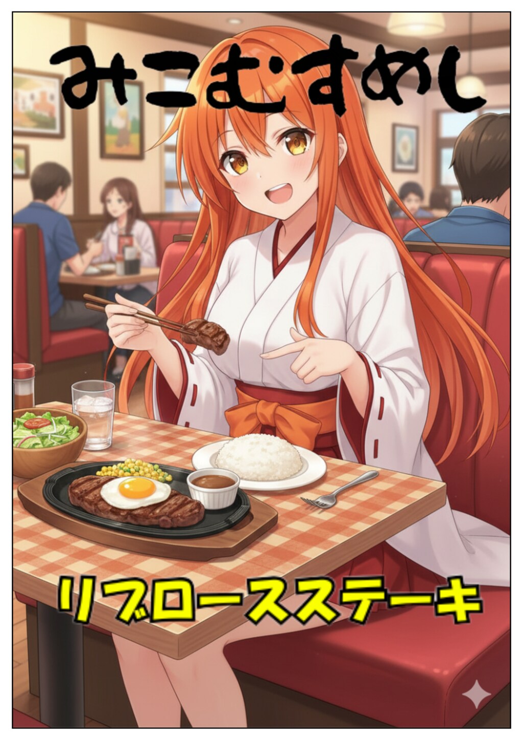 みこむすめし　1話　リブロースステーキ