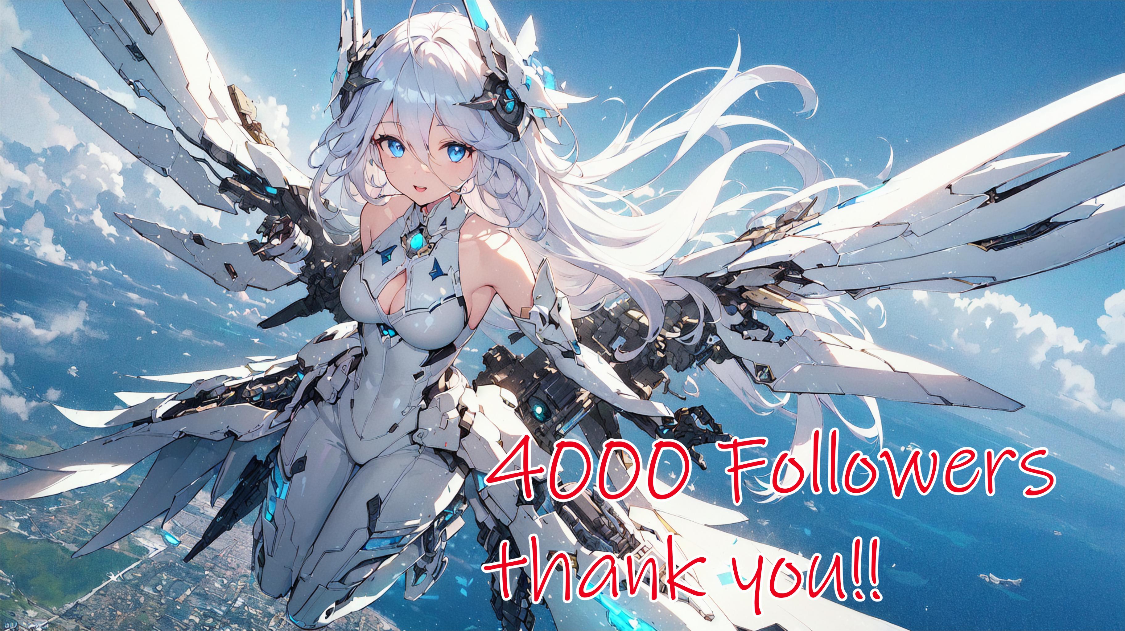4000 followers thank you!!