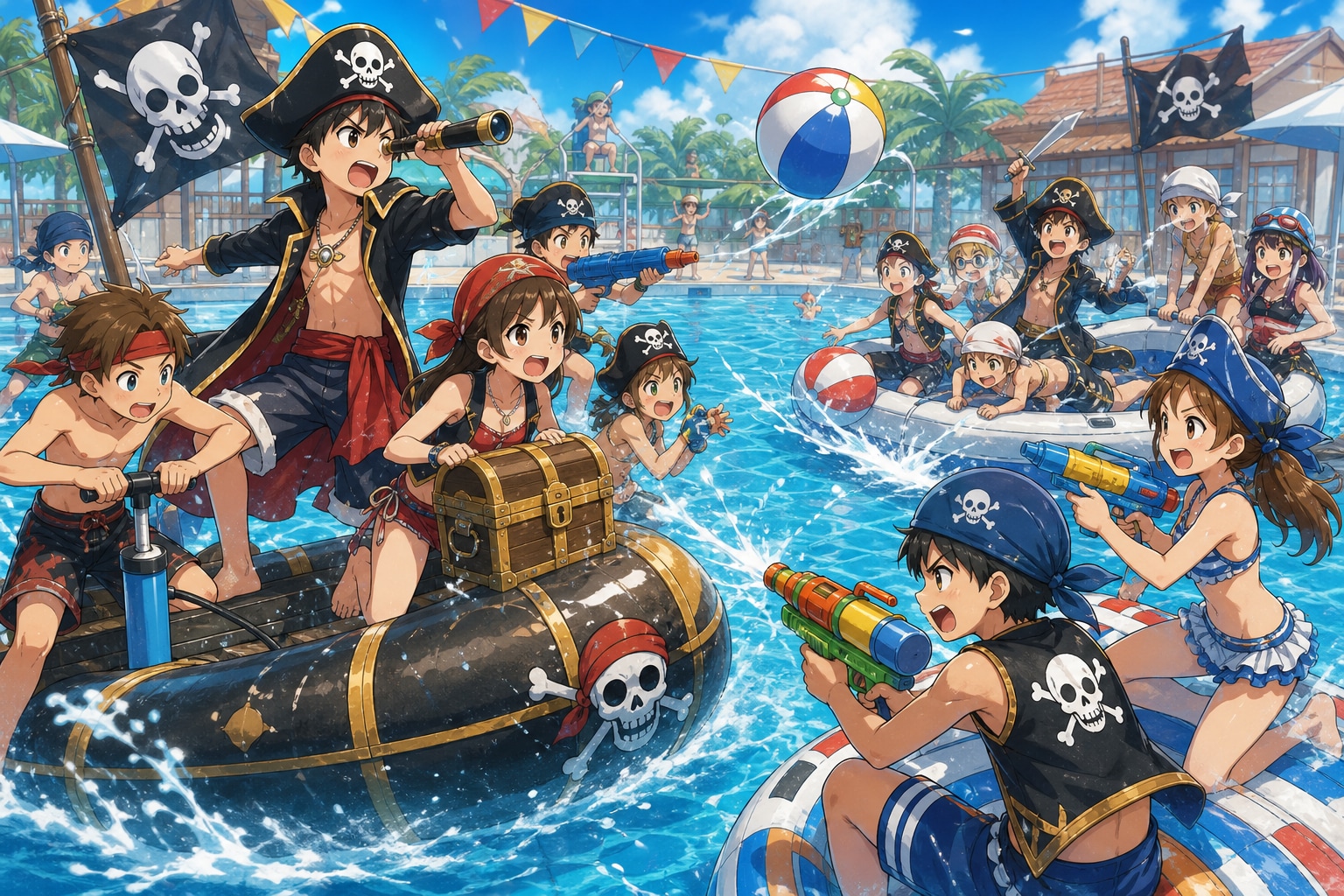 目指せ！海賊王 | の人気AIイラスト・グラビア