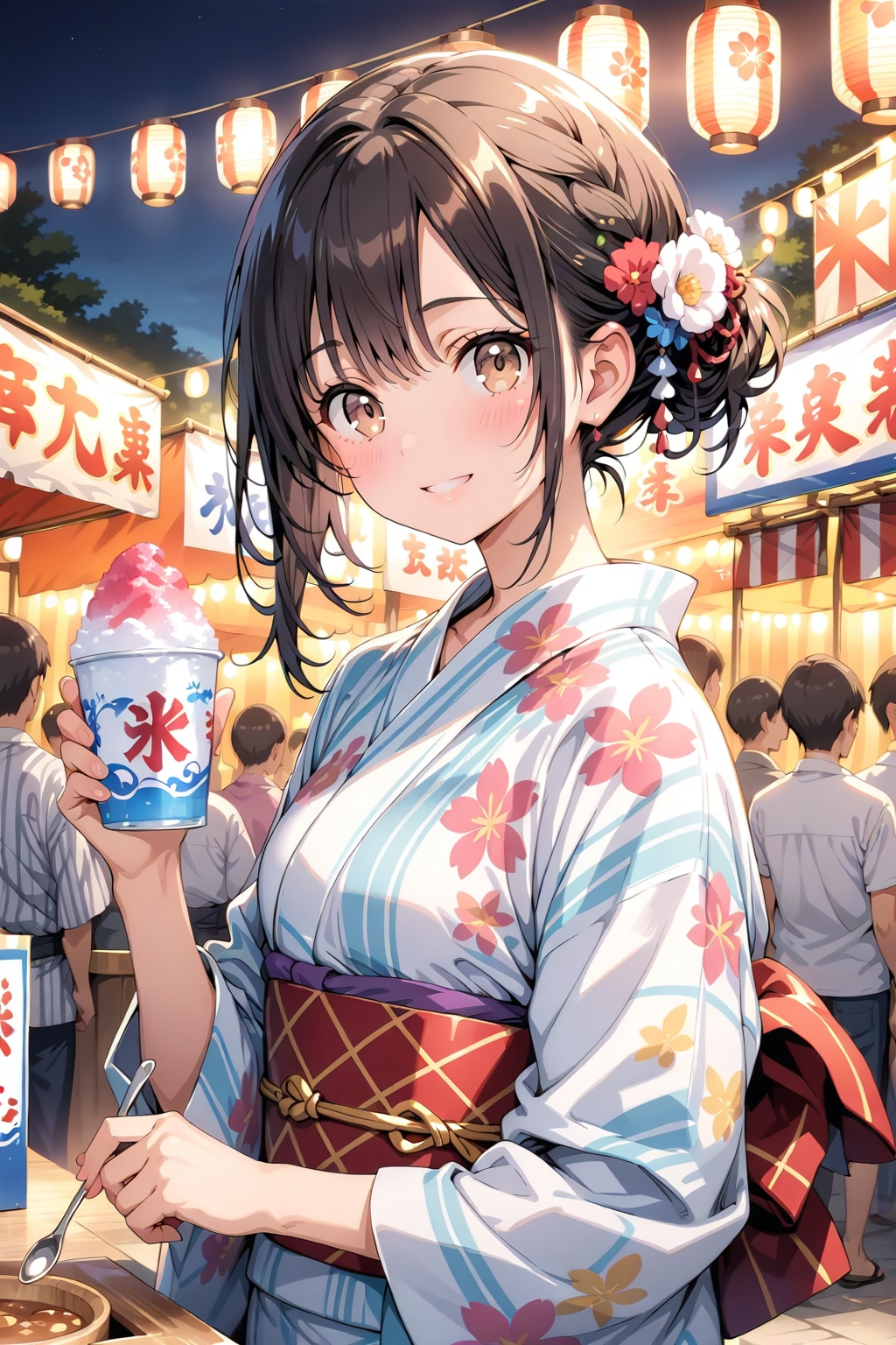 夏祭りとスイーツ