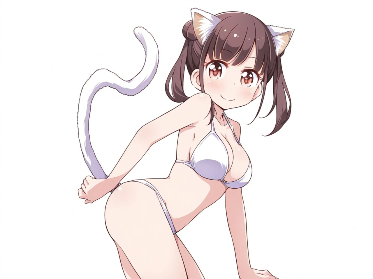 園田智代子 猫ビキニ