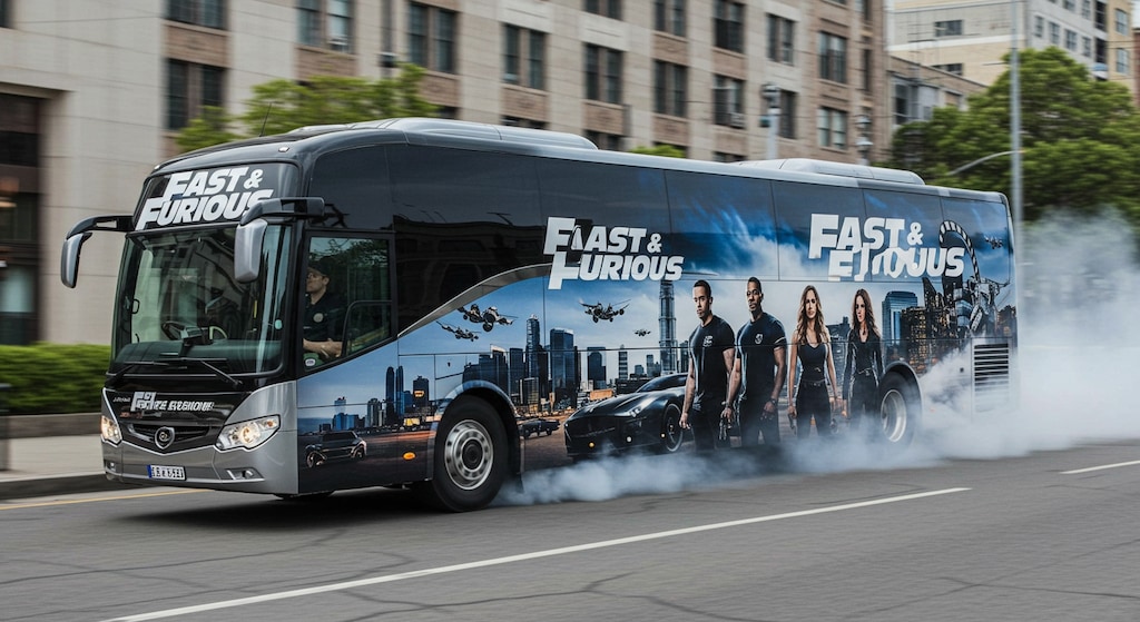 ワイルドスピード観光バス