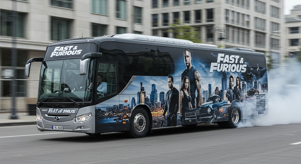 ワイルドスピード観光バス