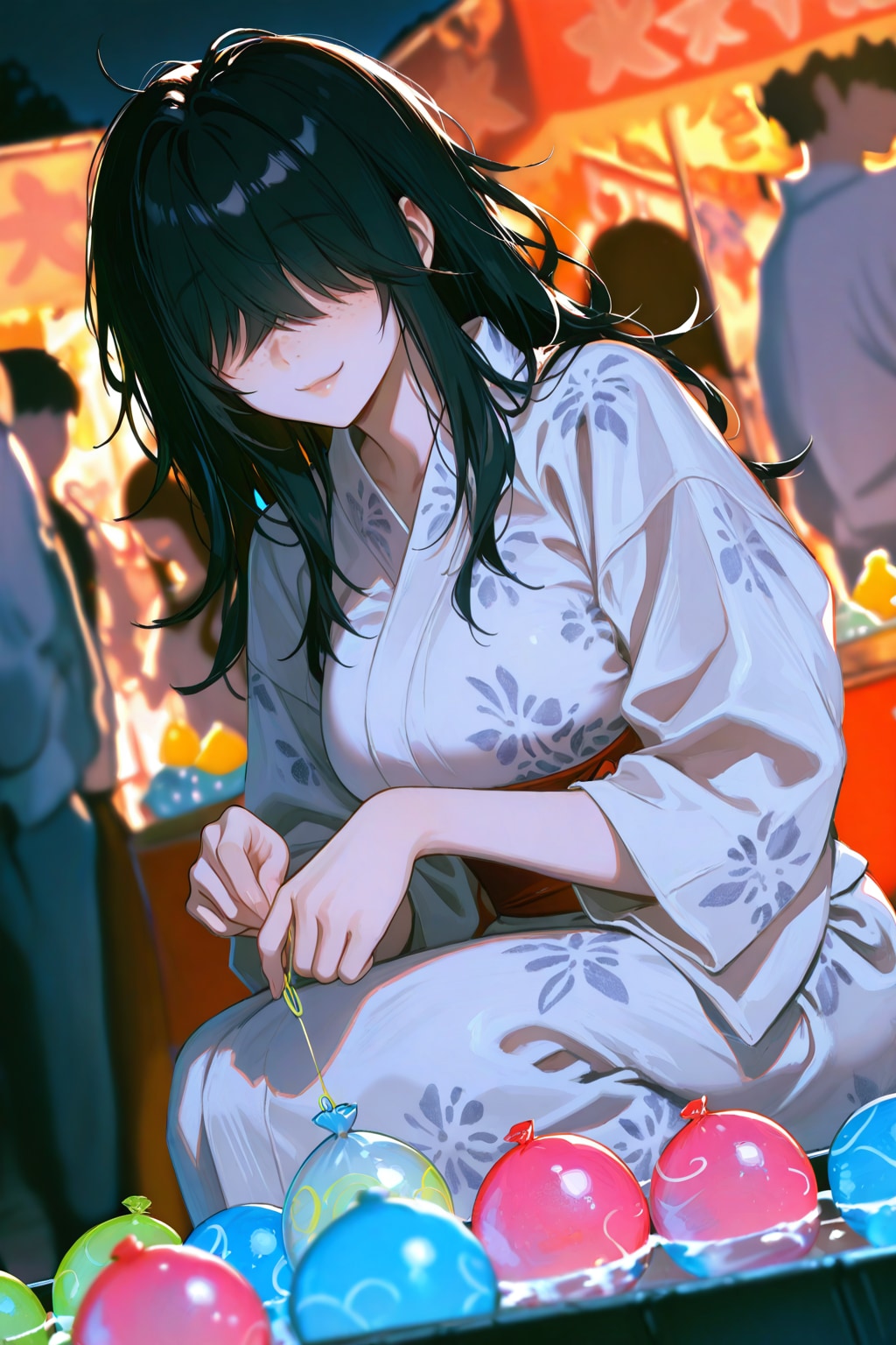 ヨーヨー釣りの陰キャちゃん