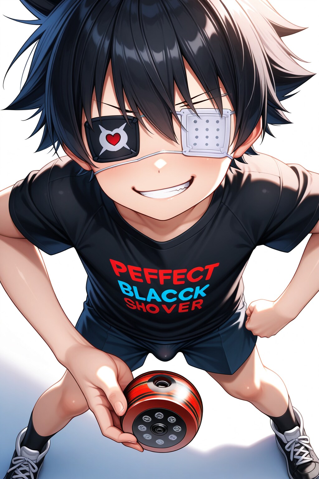 デュアル眼帯モード照太（うちの子オリジナル）