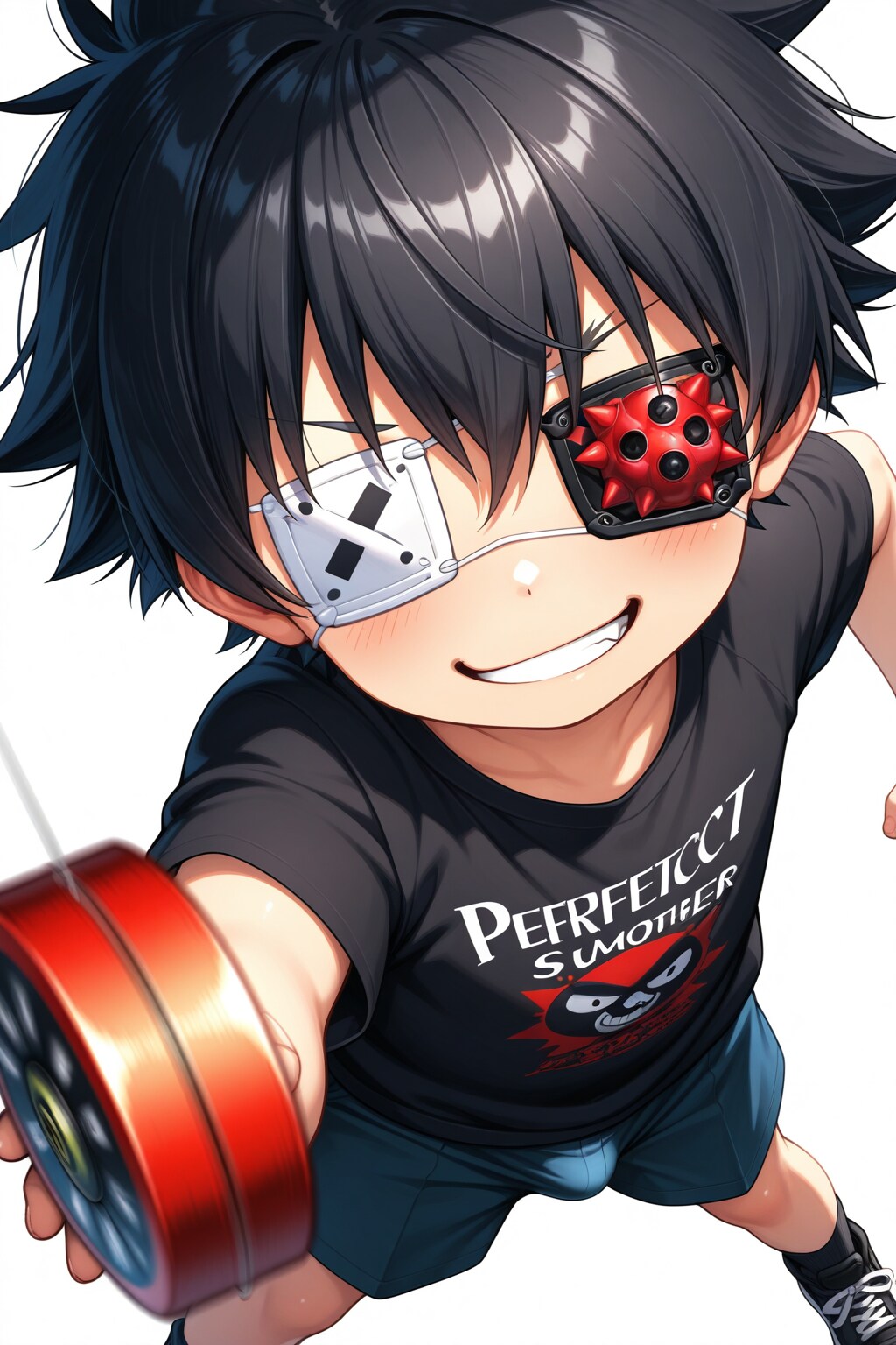 デュアル眼帯モード照太（うちの子オリジナル）