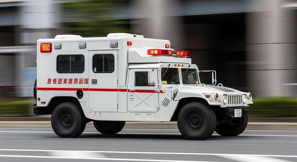 ハマー救急車