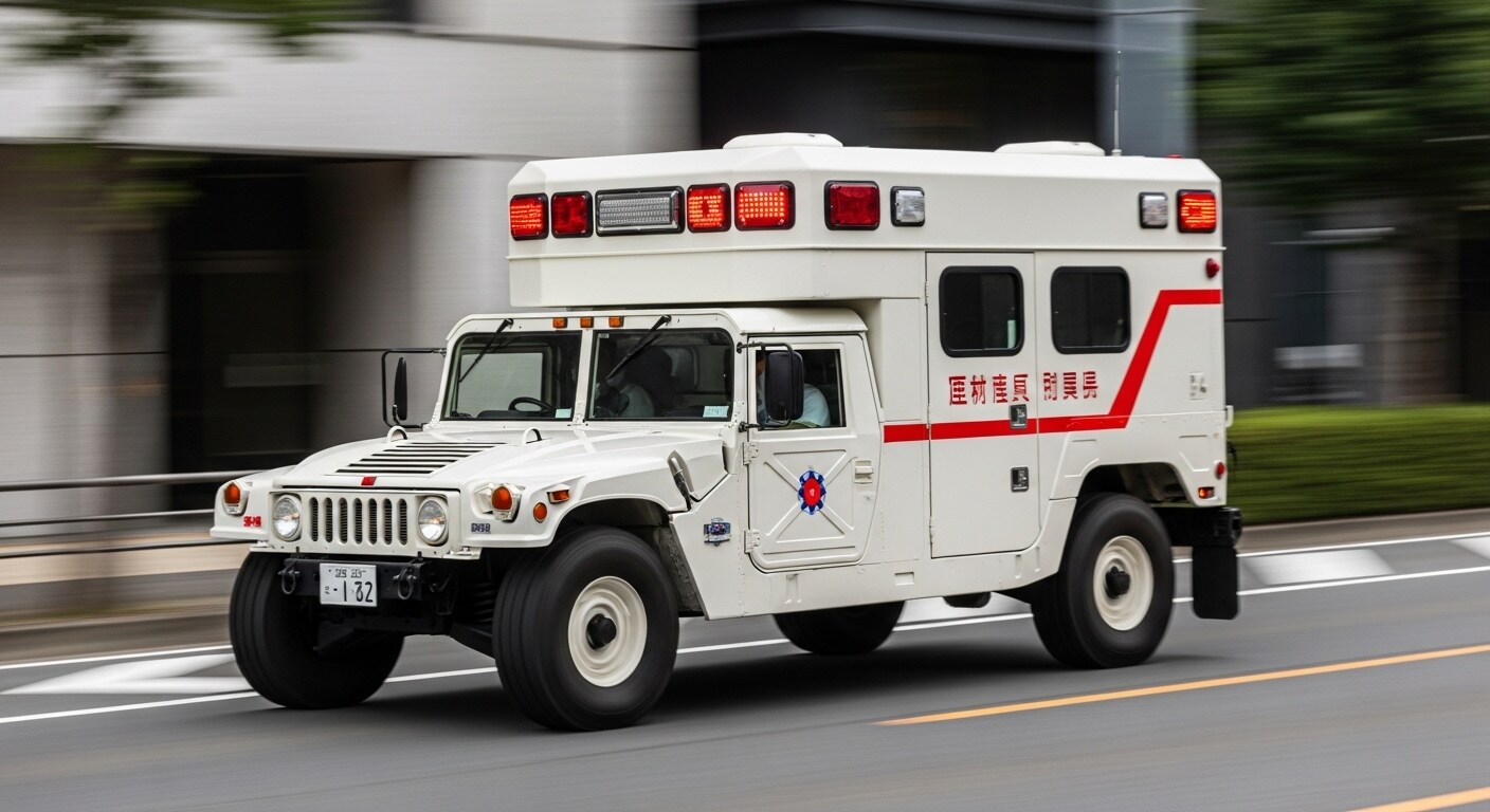 ハマー救急車 | の人気AIイラスト・グラビア