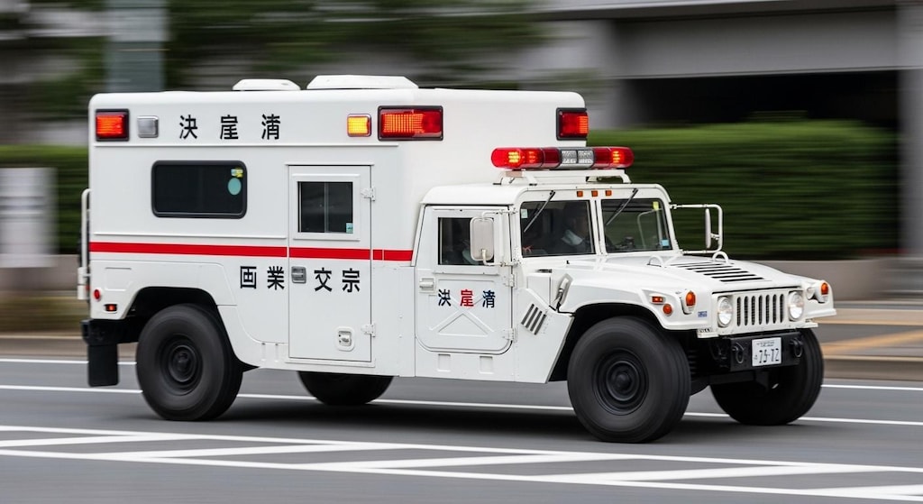ハマー救急車
