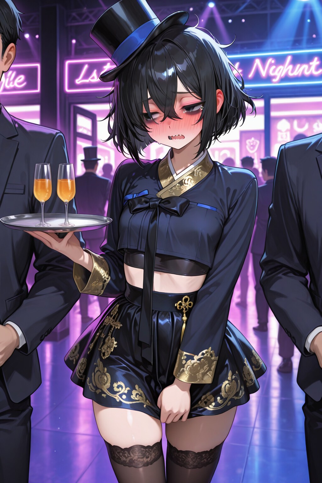 兄ちゃん…江南のナイトクラブでバイトなんてムリだよぅ…