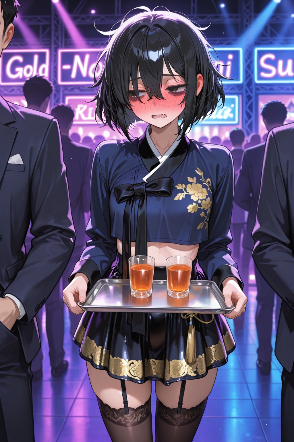 兄ちゃん…江南のナイトクラブでバイトなんてムリだよぅ…