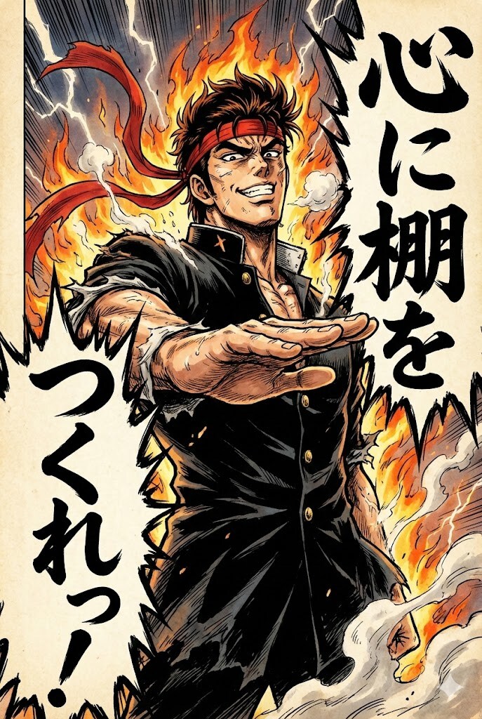 心に棚をつくれッ!!