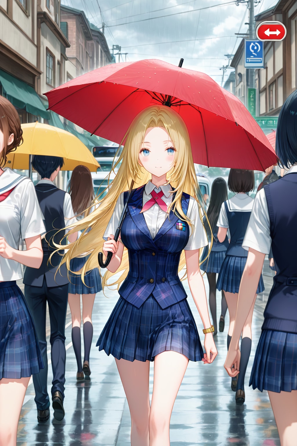 雨の修学旅行ガイド