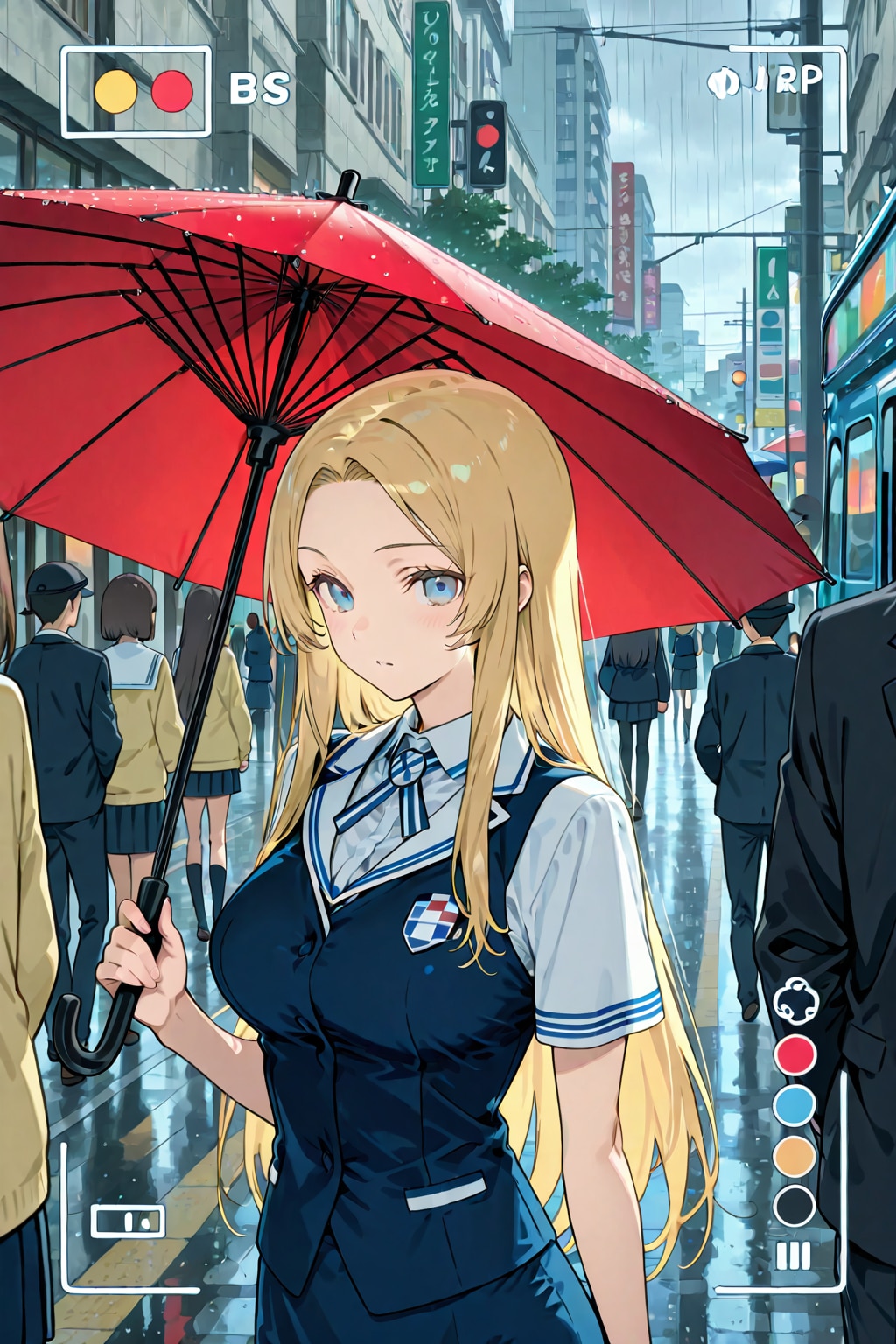 雨の修学旅行ガイド