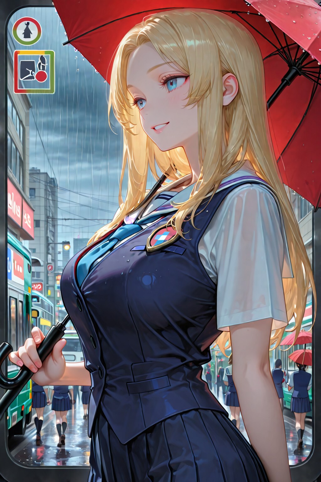 雨の修学旅行ガイド
