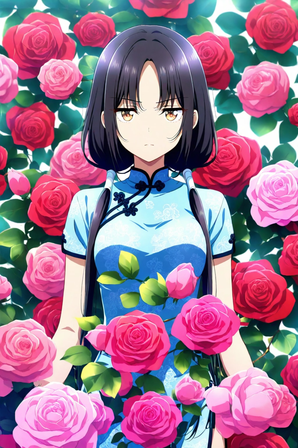 【うちの子】恋偈ちゃんの真剣な表情