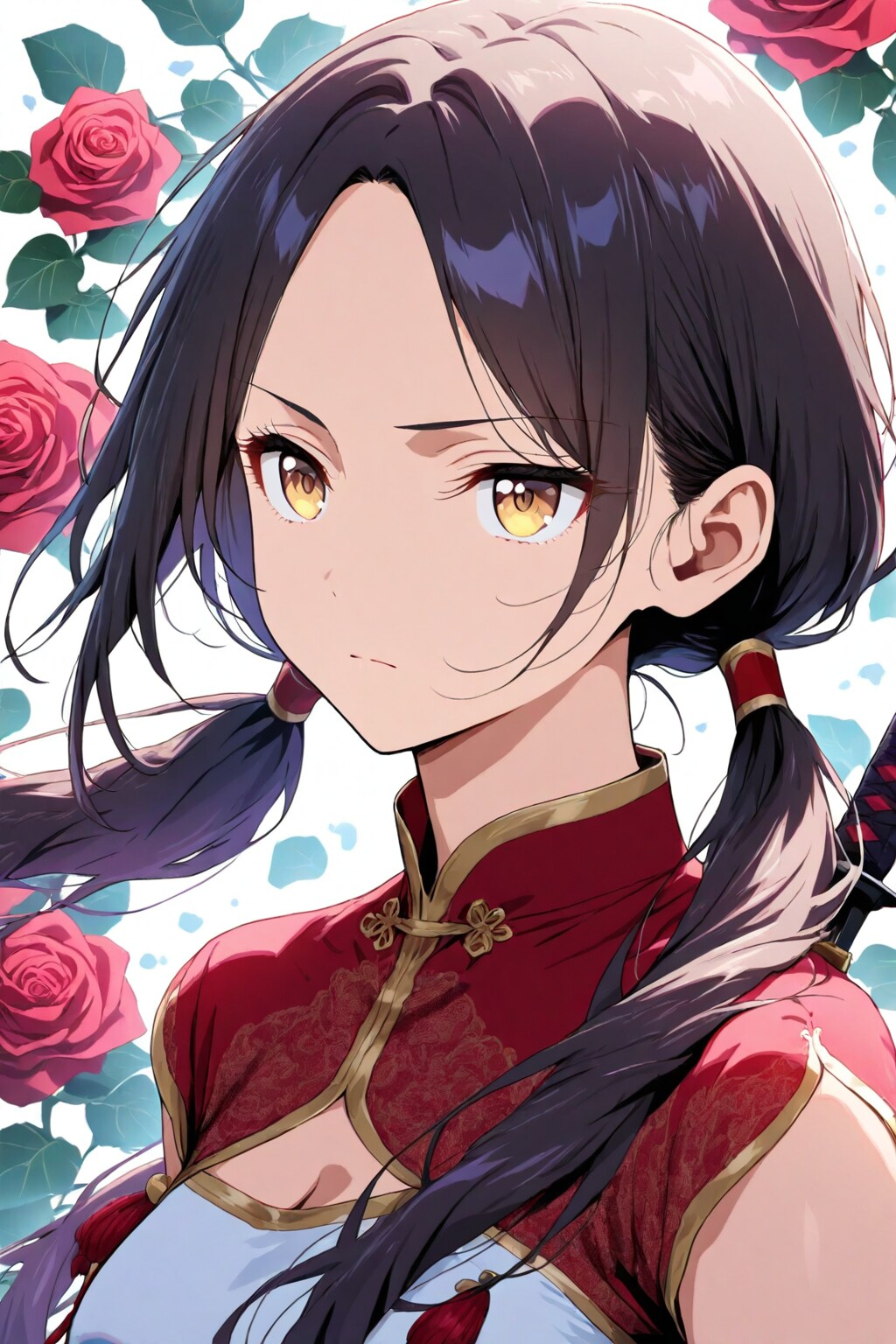 【うちの子】恋偈ちゃんの真剣な表情