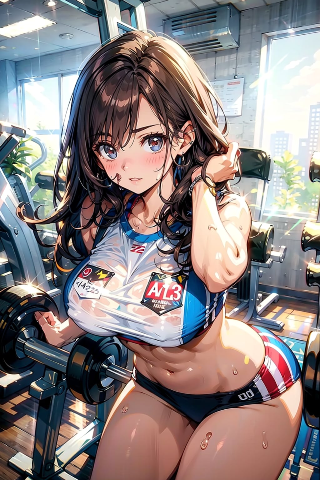 汗 | の人気AIイラスト・グラビア