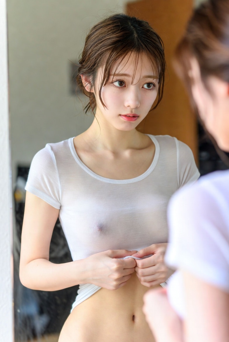 着替え胸ポチ