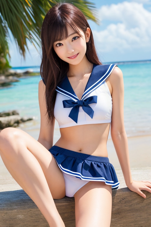 セーラー水着