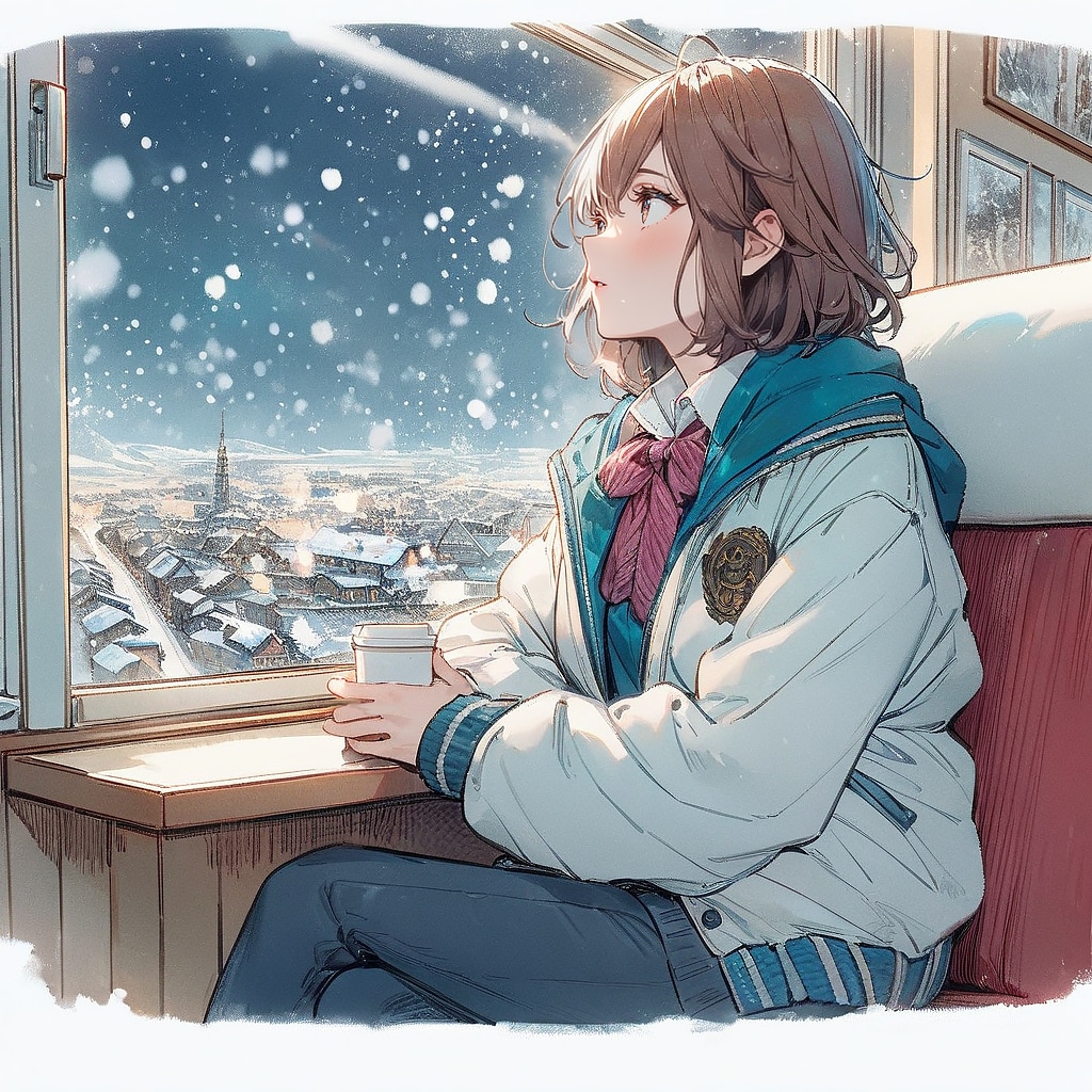 雪と少女94 | の人気AIイラスト・グラビア