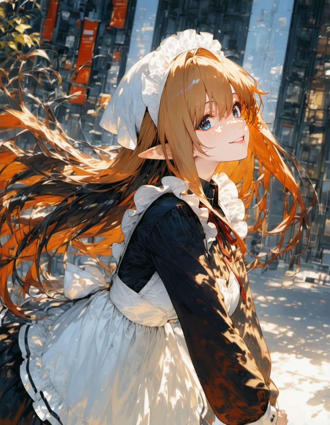 Sunlight Tangled in Her Hair | の人気AIイラスト・グラビア