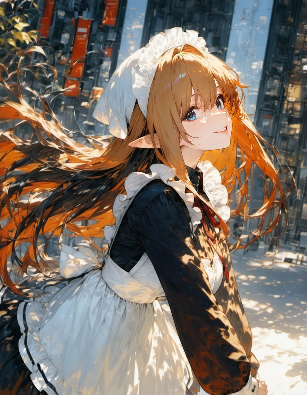 Sunlight Tangled in Her Hair