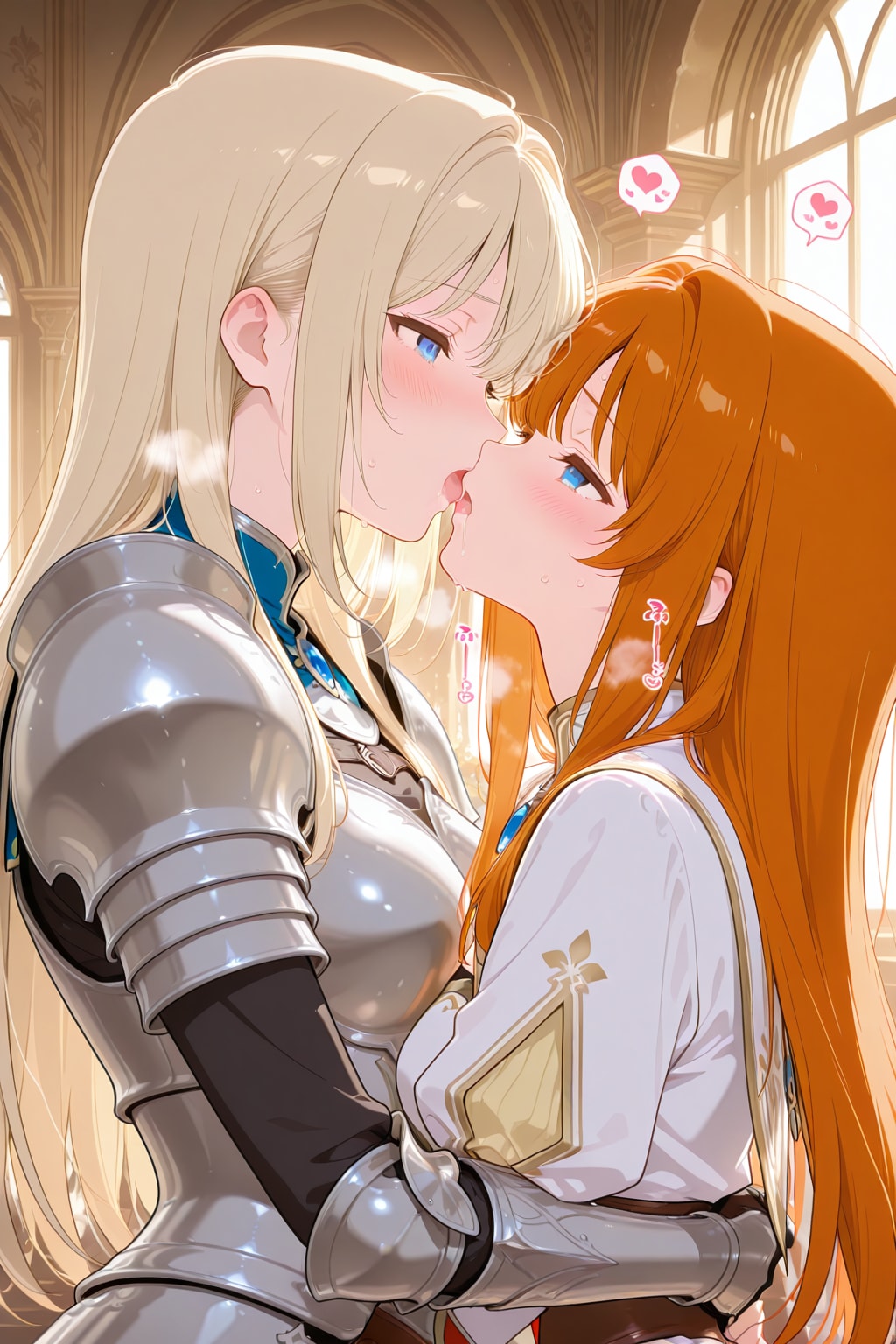 百合キス