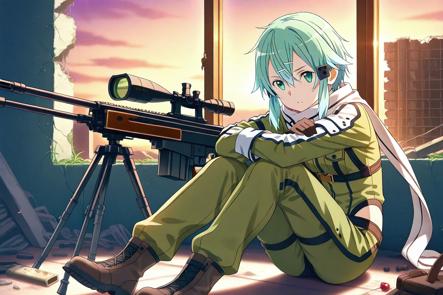 武装JK　Ver.10 ー SAO-GGO から【シノン】参戦 Ver.03 ー