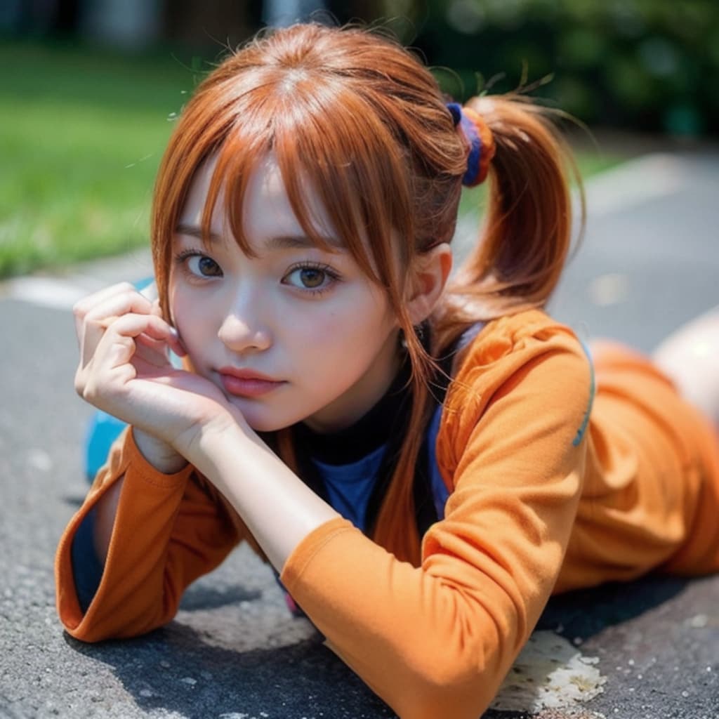 お散歩のMIRAGEちゃん