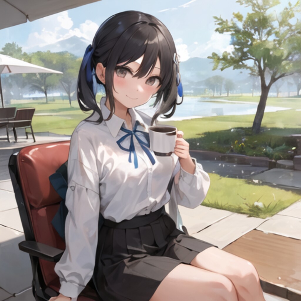 神妙な表情…